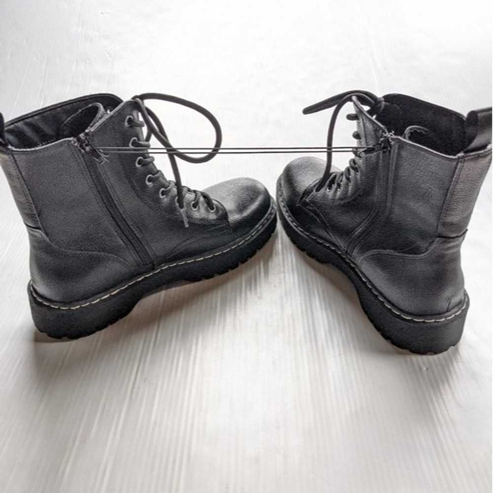 SINCERELY JULES Harley Black Platform Combat Boots - image 2