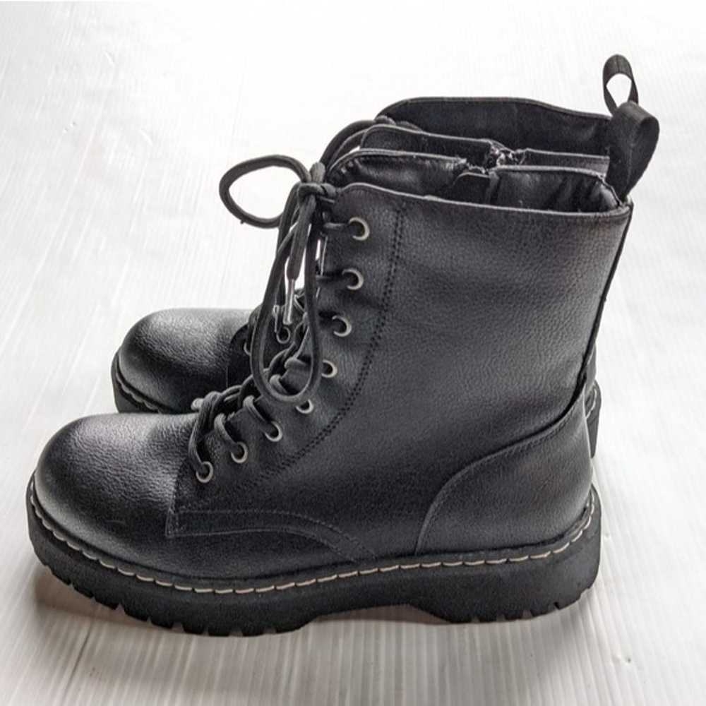 SINCERELY JULES Harley Black Platform Combat Boots - image 6