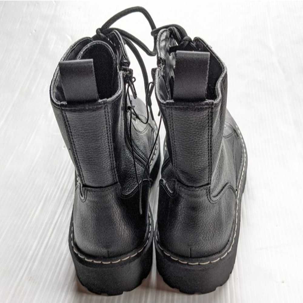 SINCERELY JULES Harley Black Platform Combat Boots - image 7