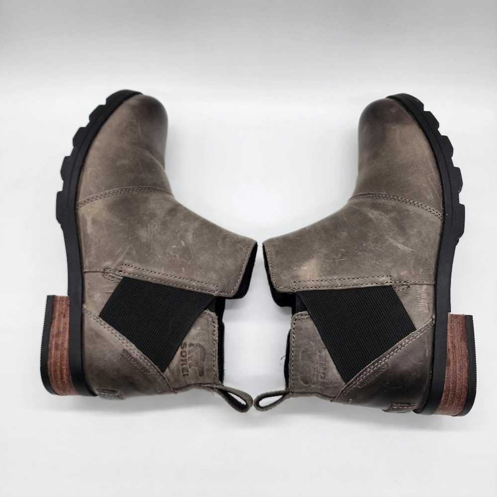 Sorel Emelie Chelsea Waterproof Boots Size 7.5 - image 4