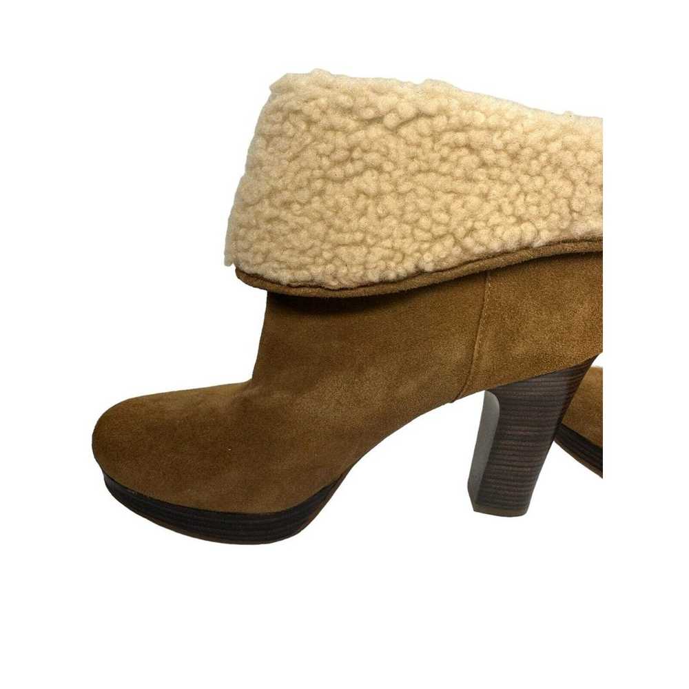 UGG Dandylion Suede Sheepskin Chestnut Brown Sher… - image 4