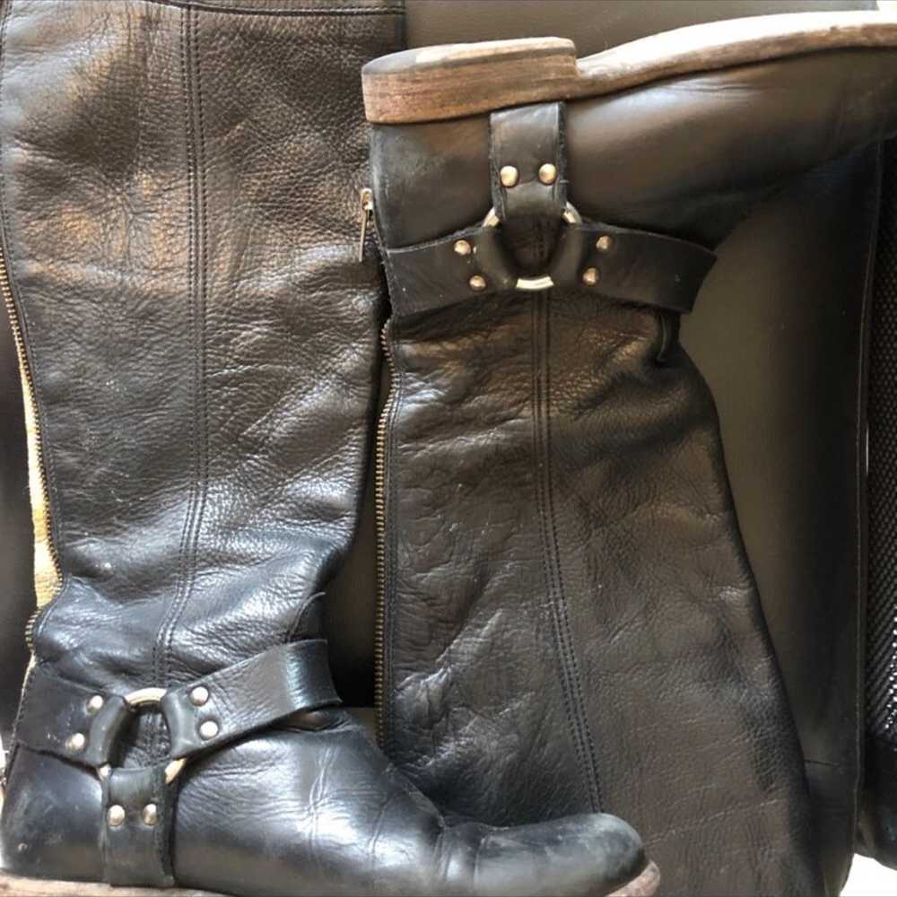 Tall Frye Harness Boots - image 6