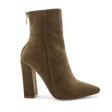 Raye Draper Olive Suede Ankle Boot