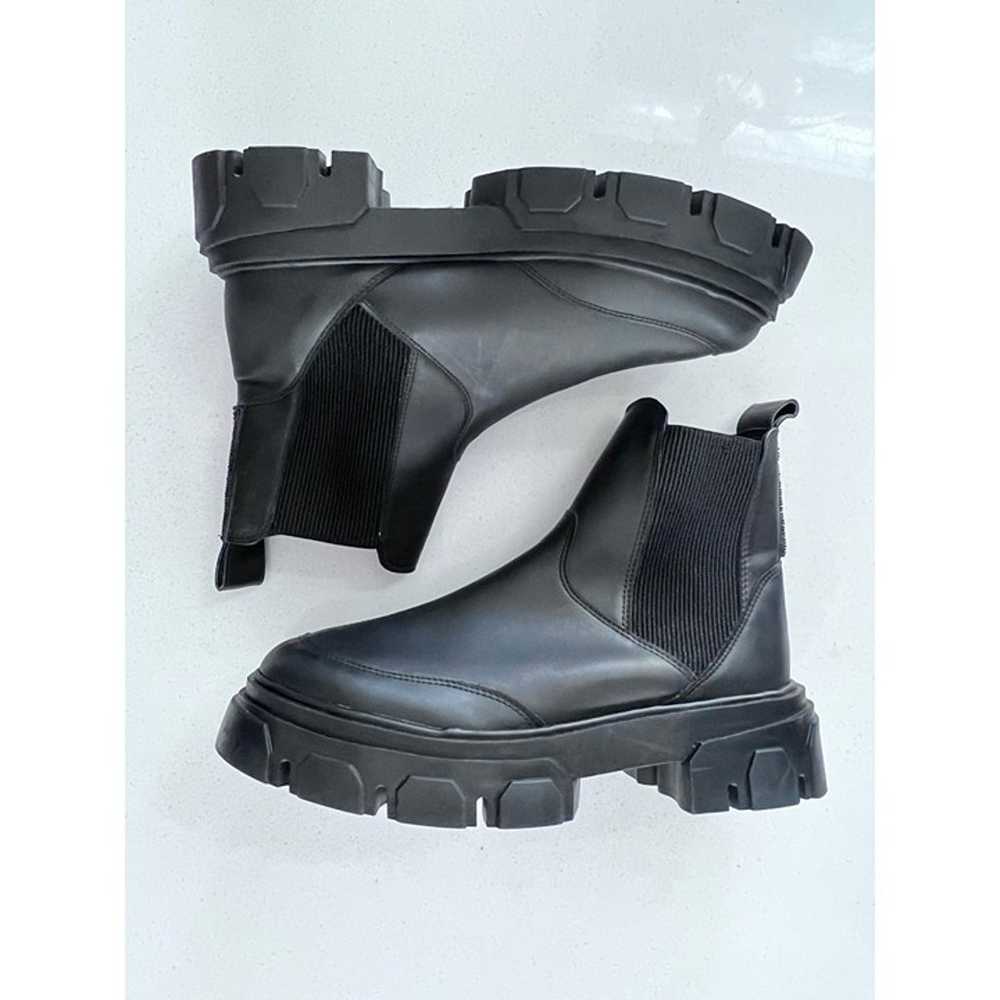 Farm Rio Black Chelsea rain winter Boots Size 11 - image 8