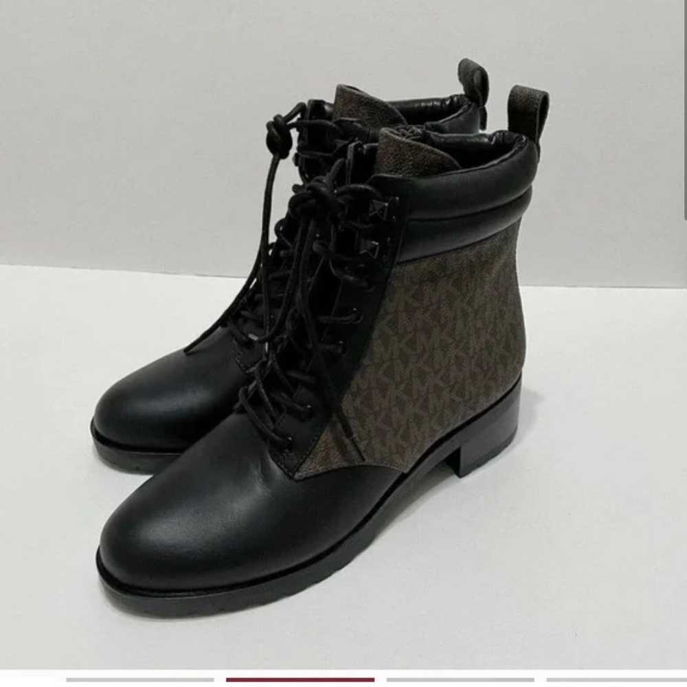 Michael Kors Riding Boots- halsey combat boots an… - image 3