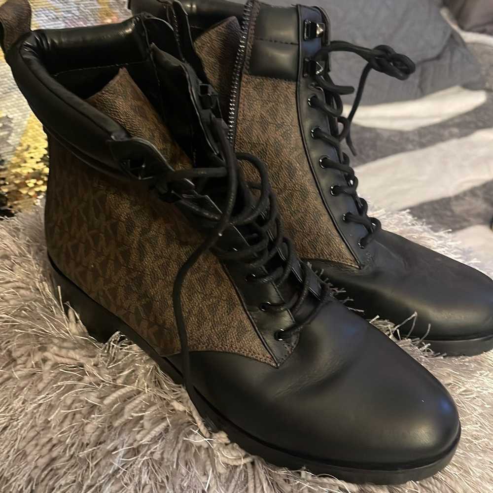 Michael Kors Riding Boots- halsey combat boots an… - image 8