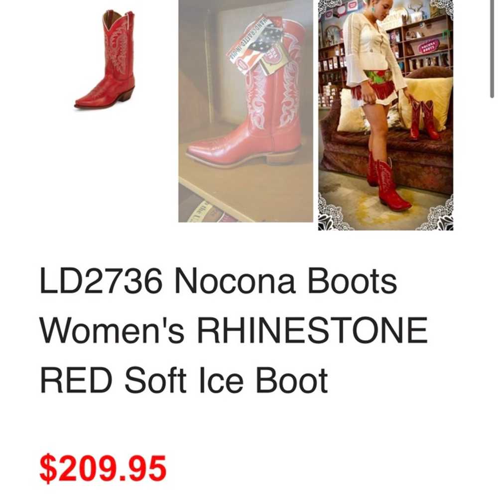 Nocona Womens cowboy boots - image 8