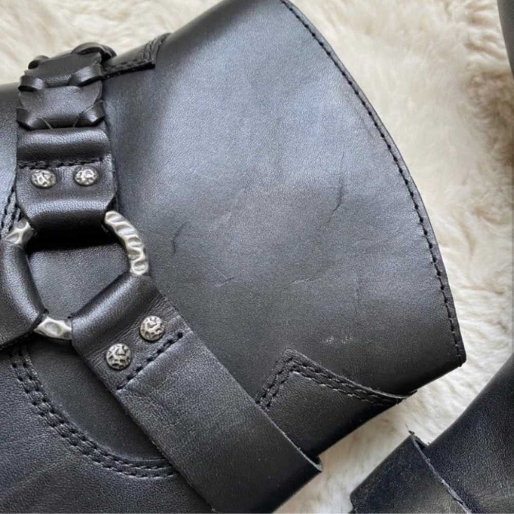 EUC Sam Edelman riker leather moto ankle boots - image 4