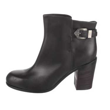 AGL black leather boots