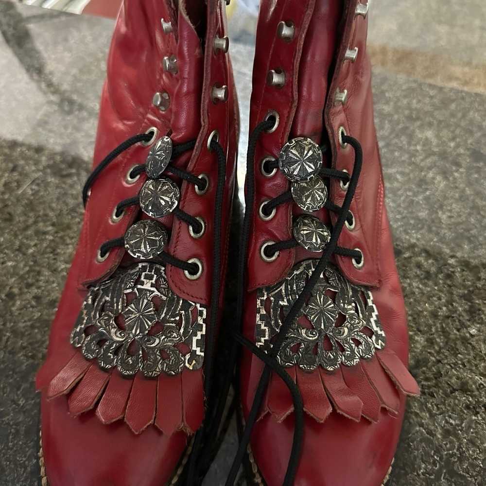 Embellished Vintage Justin Boots - image 1