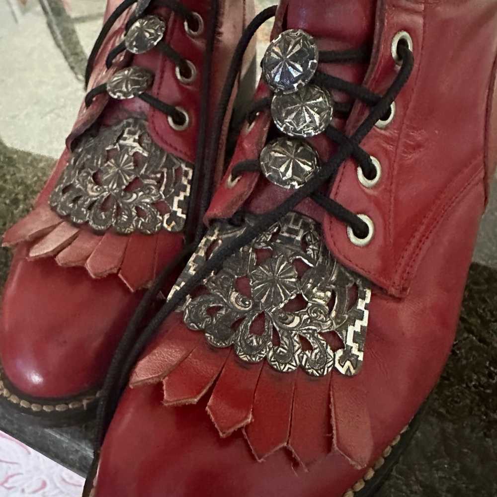 Embellished Vintage Justin Boots - image 2