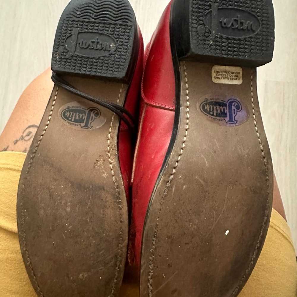Embellished Vintage Justin Boots - image 3