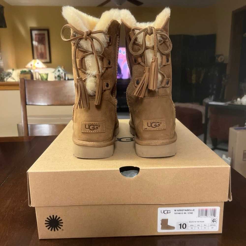 UGG Kristabelle Suede Boots - Ladies size 10 - image 1