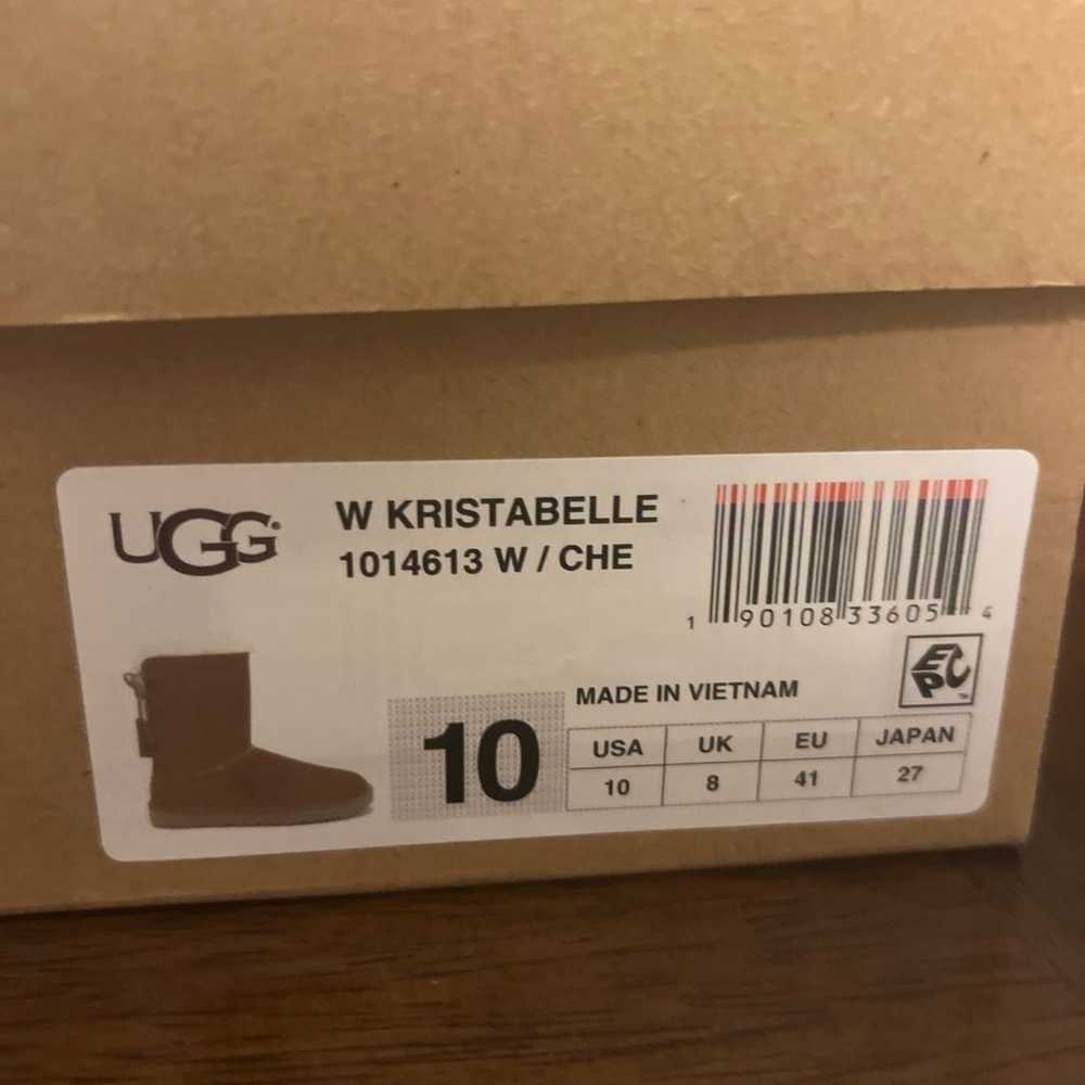 UGG Kristabelle Suede Boots - Ladies size 10 - image 4