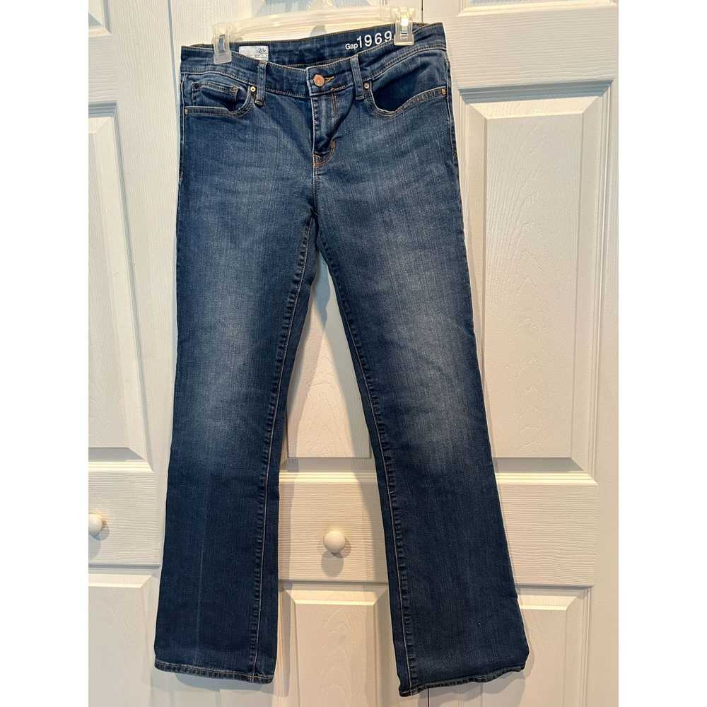 Gap Gap 1969 Women's Blue Jeans, size 28r Sexy Bo… - image 1