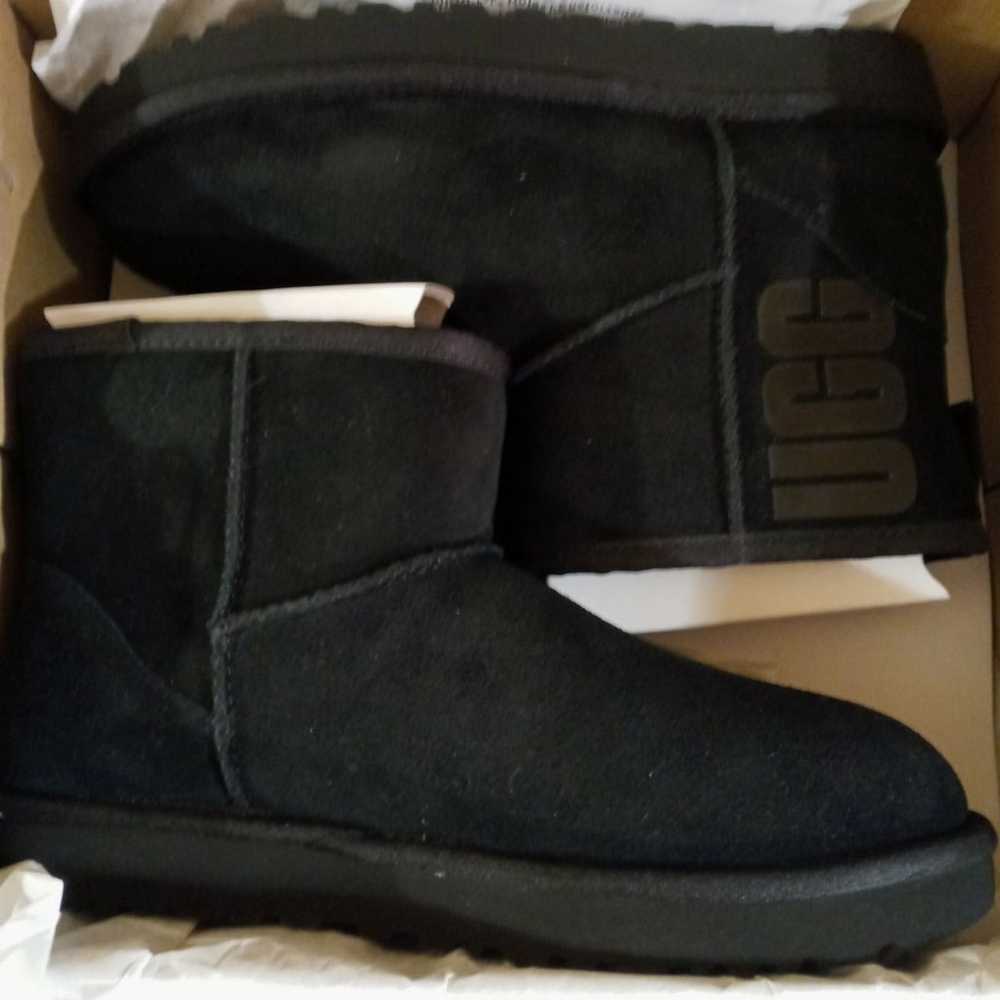 All black UGG boots. (Women) size 9. - image 2
