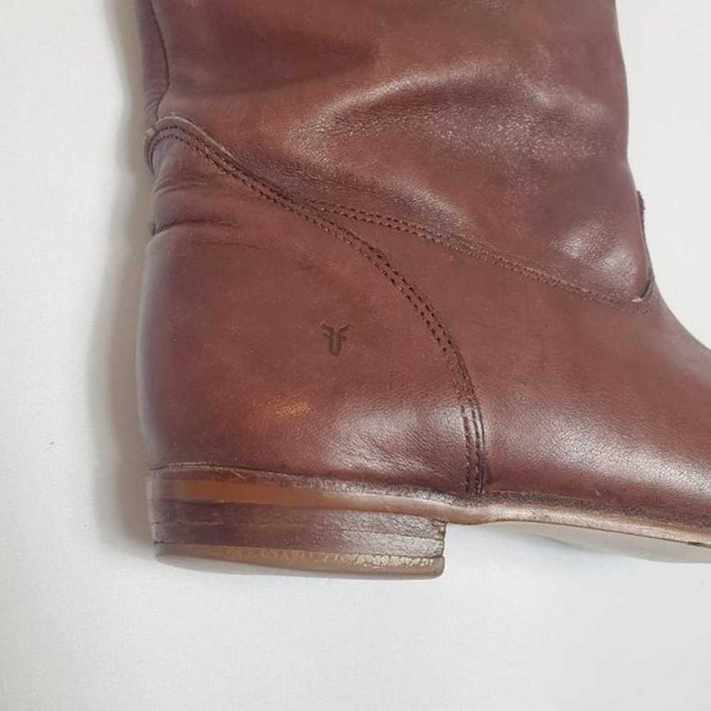 Vintage Frye Leather Pull On Boots - image 7