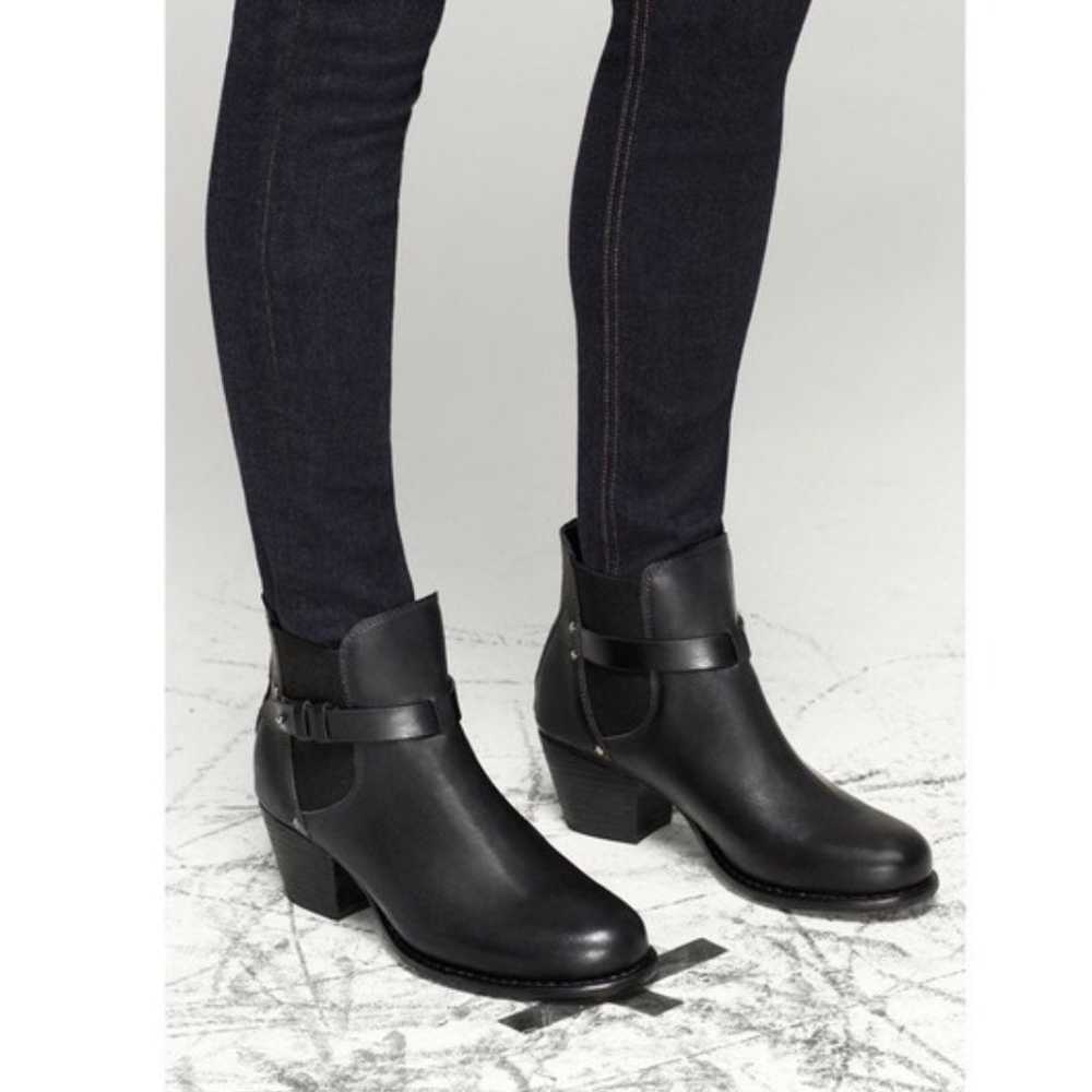 Rag & Bone Black Leather Durham Boots/Booties - image 3