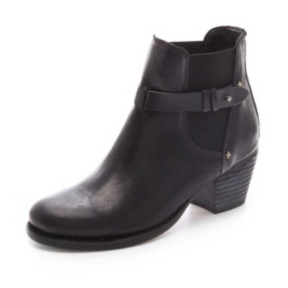 Rag & Bone Black Leather Durham Boots/Booties - image 4
