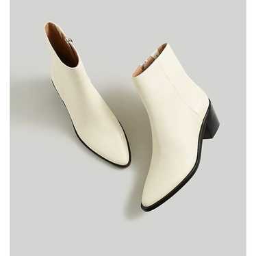 Madewell $198 The Darcy Ankle Boot in Pale Parchm… - image 1