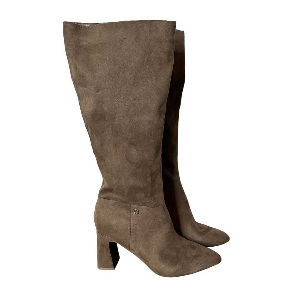 NEW Bandolino Thigh High Tall Boots Heels Suede S… - image 1