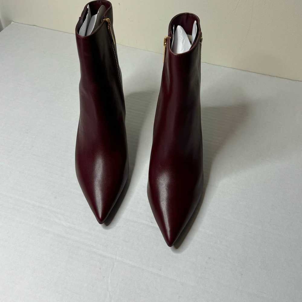Michael Kors Burgundy Alina Flex Leather Bootie N… - image 3