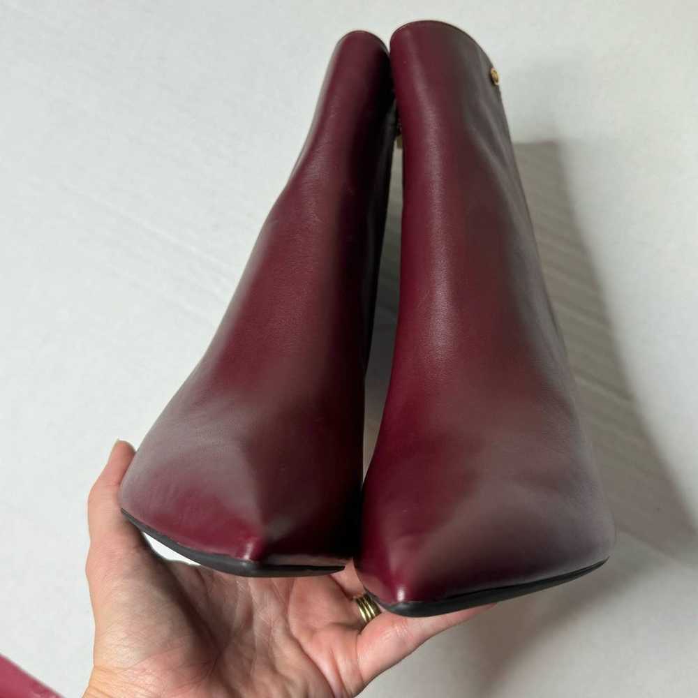 Michael Kors Burgundy Alina Flex Leather Bootie N… - image 6
