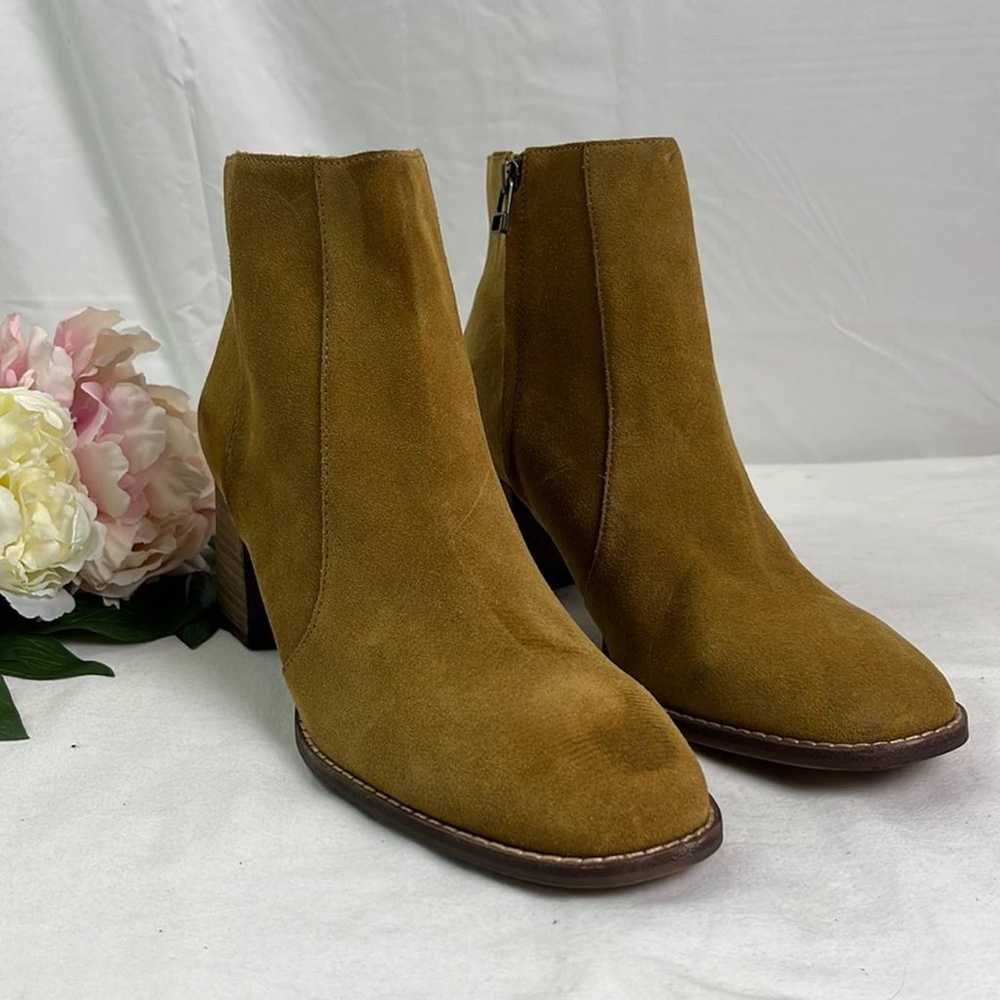 MADEWELL Bryce Suede Chelsea Boot in Camel Bootie… - image 1