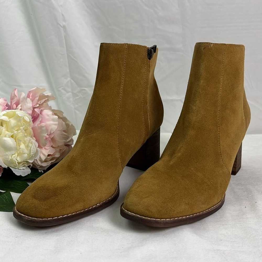 MADEWELL Bryce Suede Chelsea Boot in Camel Bootie… - image 2
