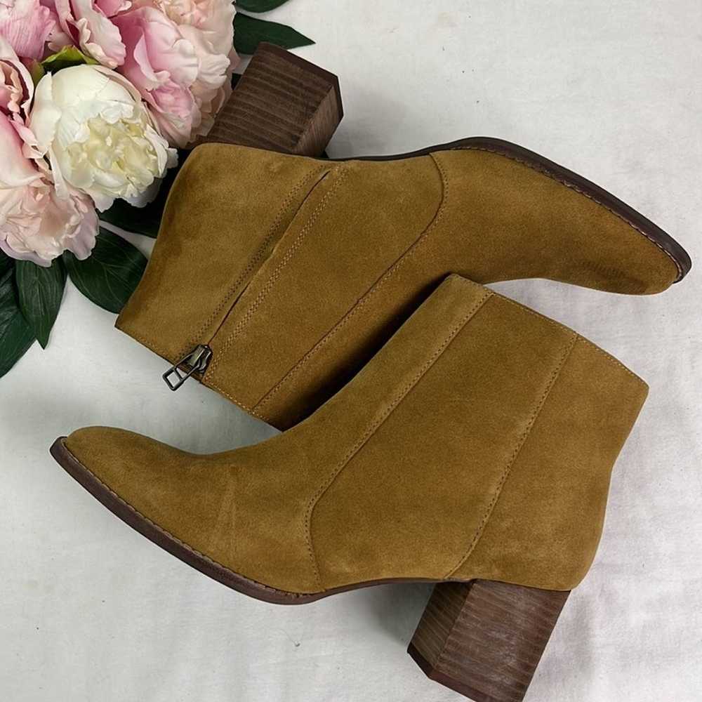 MADEWELL Bryce Suede Chelsea Boot in Camel Bootie… - image 7