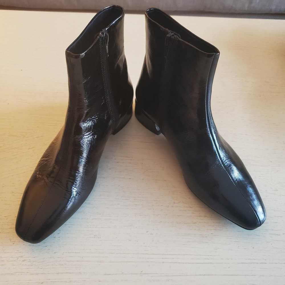 Vagabond Metallic Patent Leather Ankle Boots 37/6… - image 2