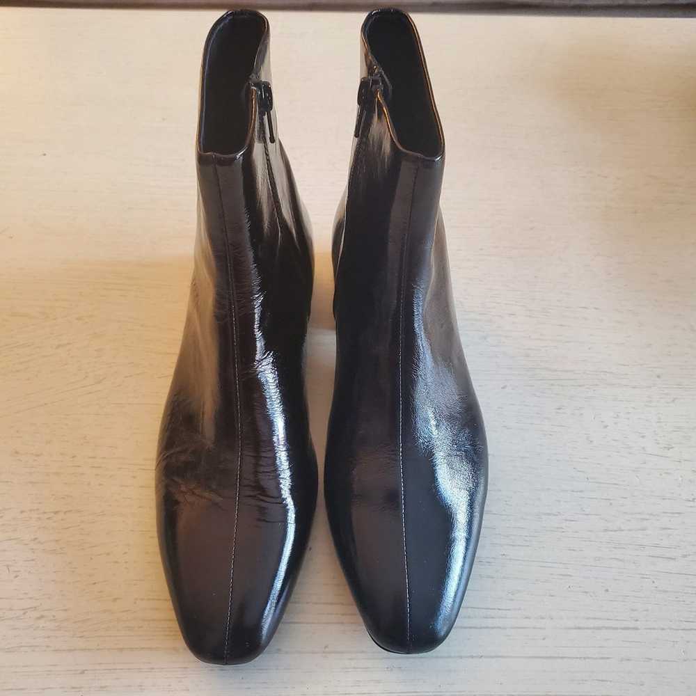 Vagabond Metallic Patent Leather Ankle Boots 37/6… - image 3