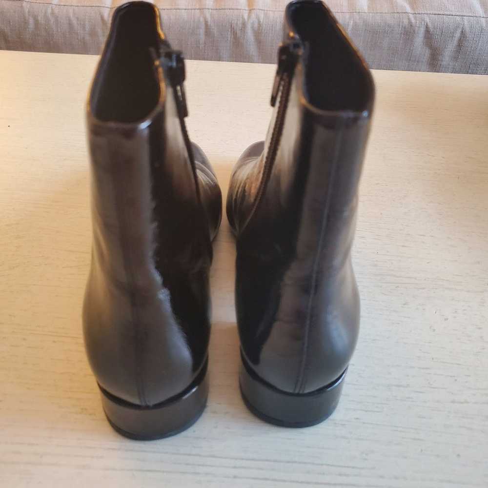 Vagabond Metallic Patent Leather Ankle Boots 37/6… - image 4
