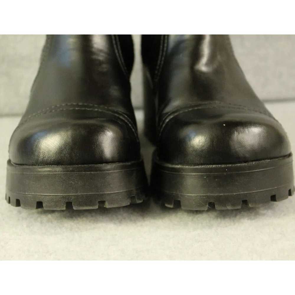 MUDD Y2K 90s Boots SIZE 10 Black Chunky Platform … - image 7
