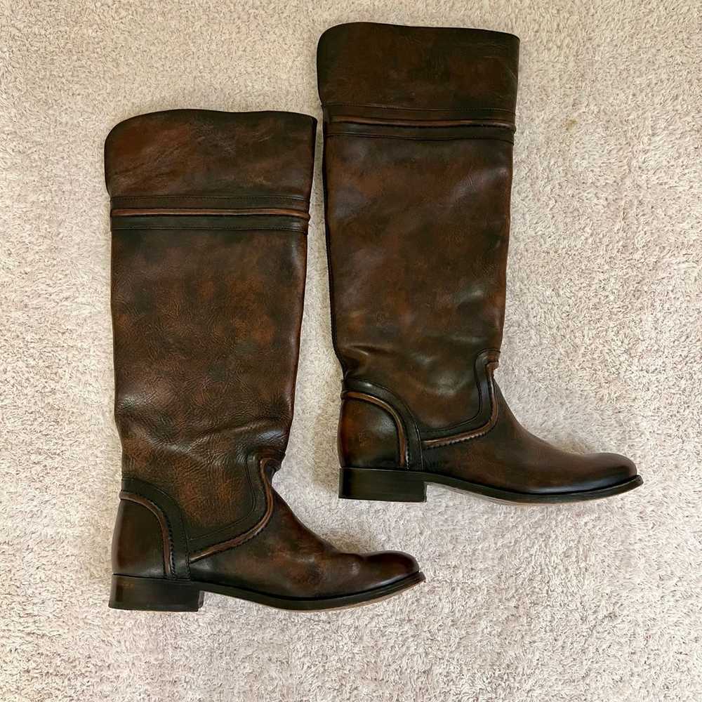 Frye Melissa Trapunto Tall Knee High Boots - image 8