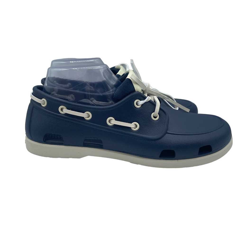 Crocs Crocs Classic Boat Shoes Comfort Blue Rubbe… - image 1