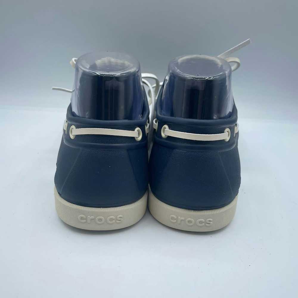 Crocs Crocs Classic Boat Shoes Comfort Blue Rubbe… - image 3