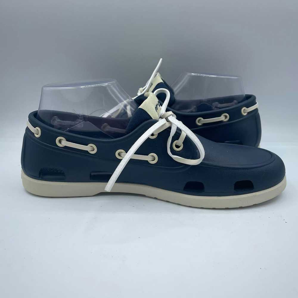 Crocs Crocs Classic Boat Shoes Comfort Blue Rubbe… - image 5