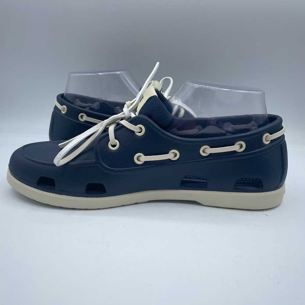 Crocs Crocs Classic Boat Shoes Comfort Blue Rubbe… - image 6