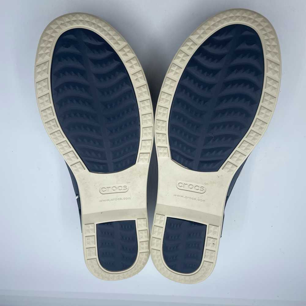 Crocs Crocs Classic Boat Shoes Comfort Blue Rubbe… - image 8