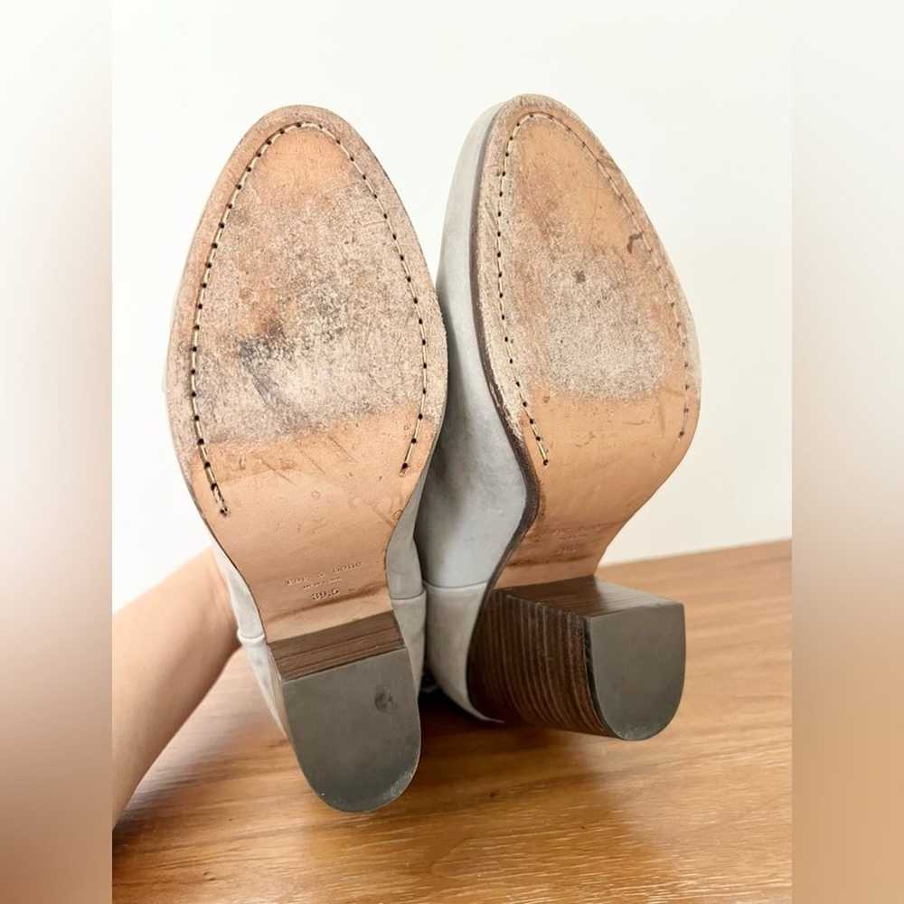 Rag&Bone Newbury boot light gray / tan suede size… - image 4