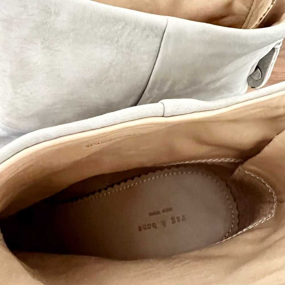 Rag&Bone Newbury boot light gray / tan suede size… - image 5