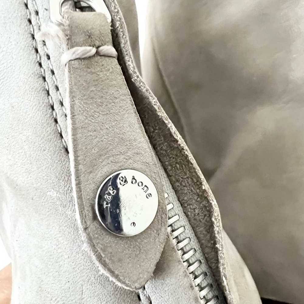 Rag&Bone Newbury boot light gray / tan suede size… - image 7