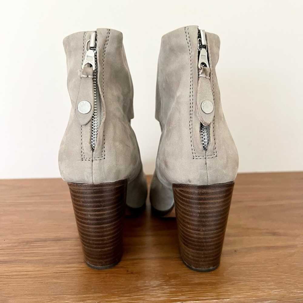 Rag&Bone Newbury boot light gray / tan suede size… - image 8