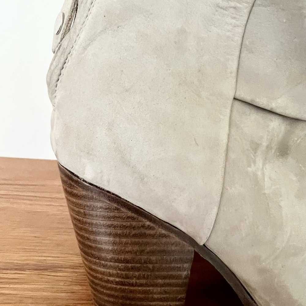 Rag&Bone Newbury boot light gray / tan suede size… - image 9