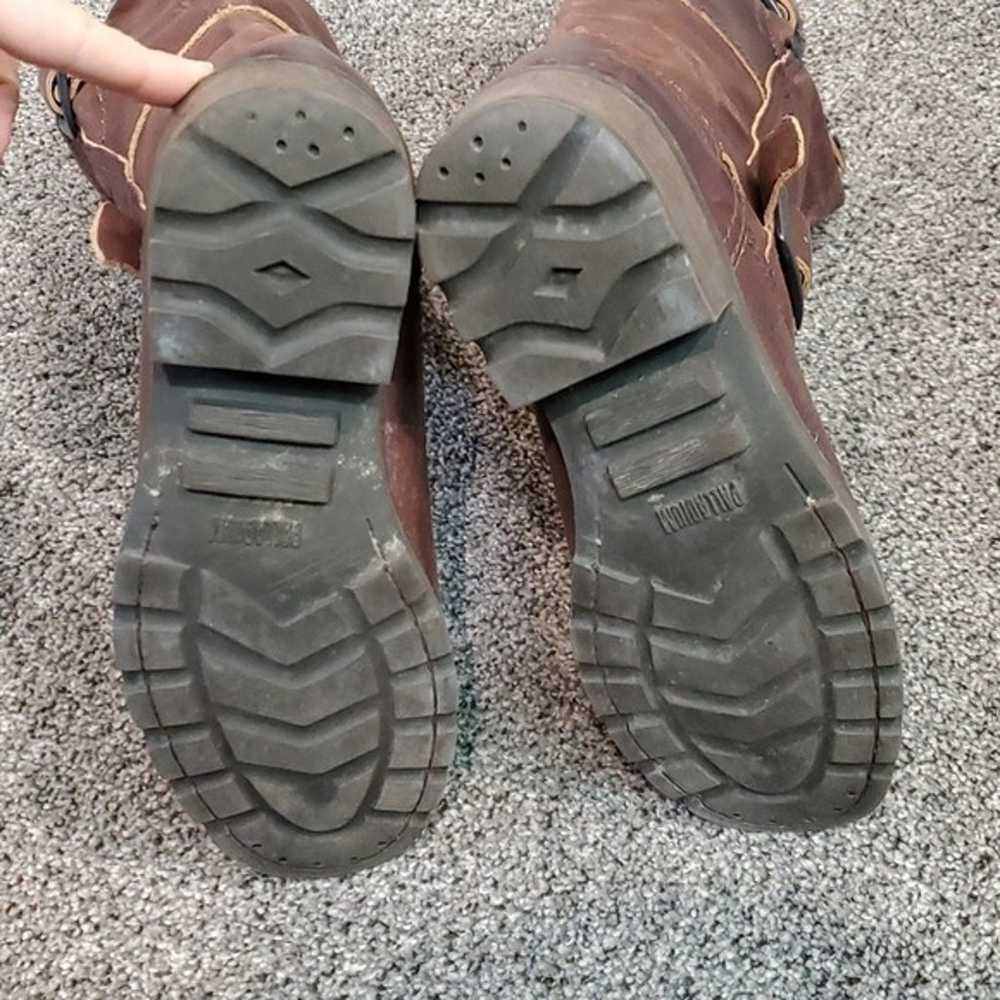 PLDM by Palladium Womens Leather Moto Boots shoes… - image 10