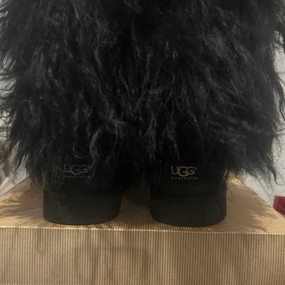 UGG Mongolian sheep black boots - image 2