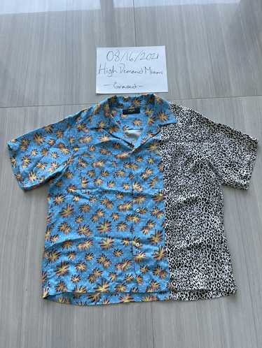 Amiri Amiri Short Sleeve Split Palm Leopard Shirt - image 1