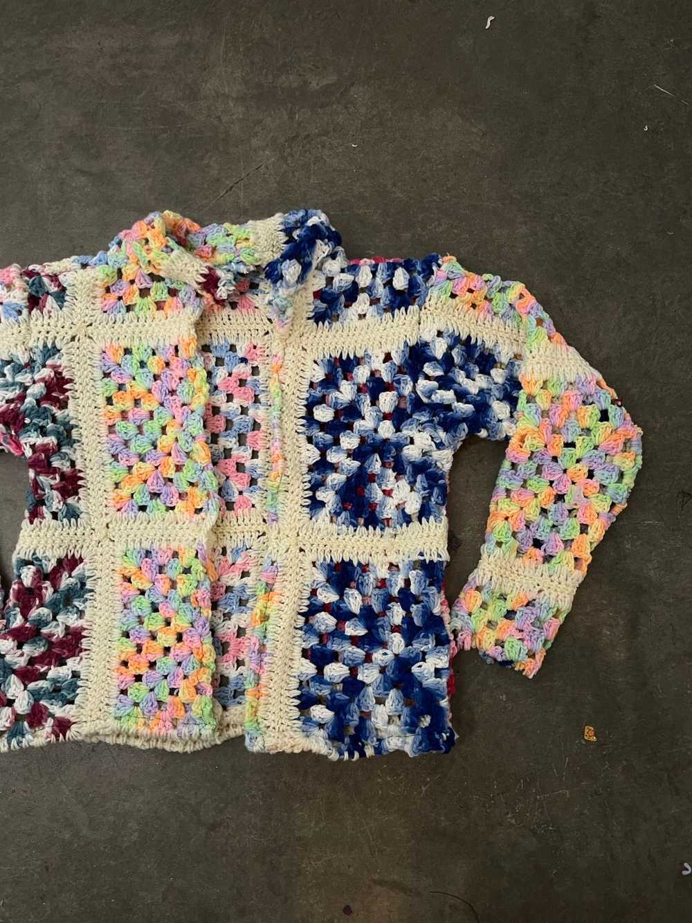 Handmade × Rare × Streetwear Knit Soft Jacket - image 2