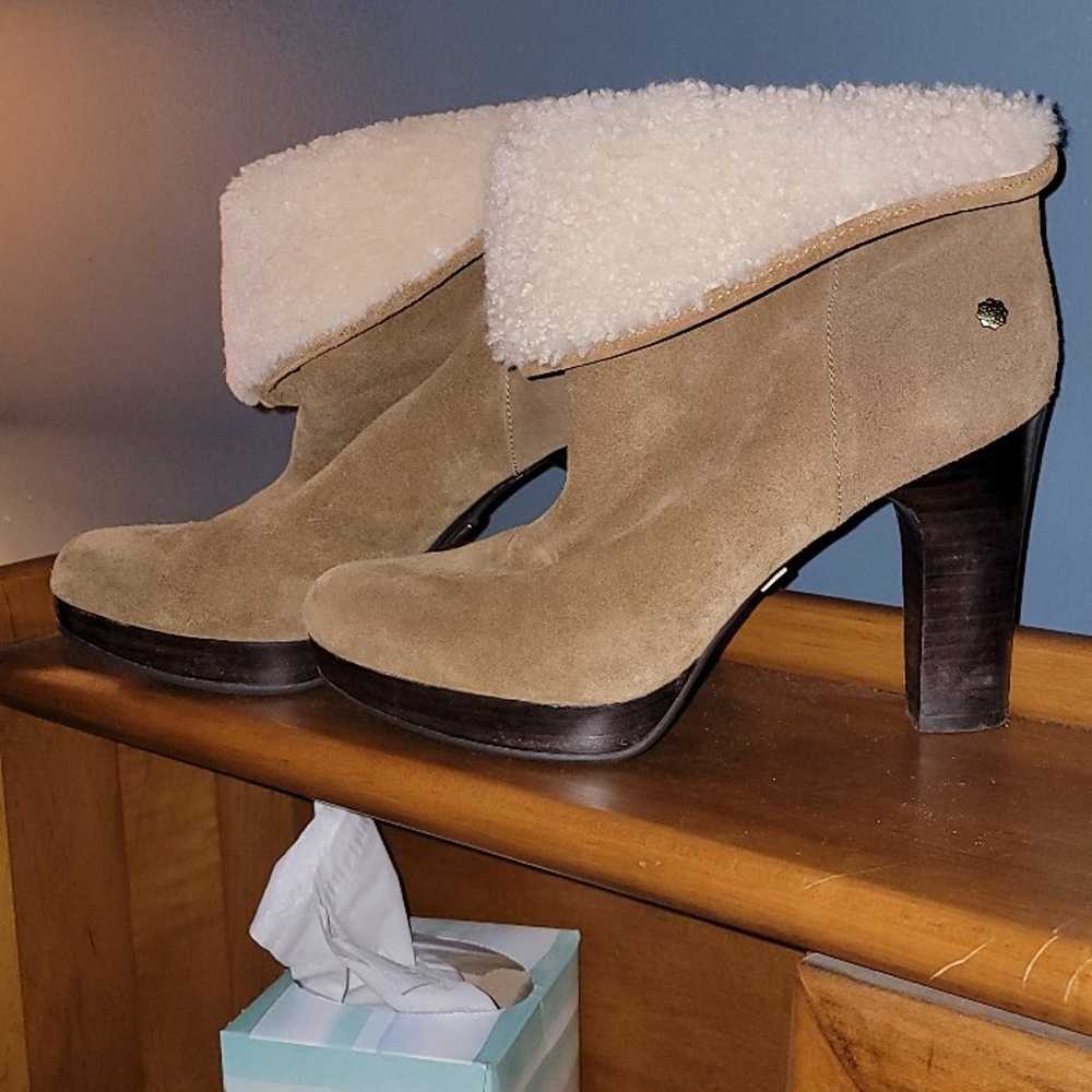 UGG Dandylion Cuff Sherpa Booties - image 6